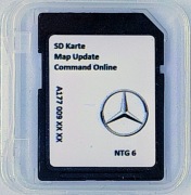 Aktualizacja map Mercedes Comand Online NTG 6 EU