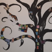 Farba magnetyczna, magnesy neodymowe, literki