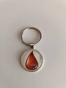 Brelok , grupa krwi A Rh-