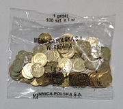 1 Grosz 2023 r. Woreczek menniczy 
