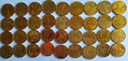 2 zł Zestaw monet 36 szt każda inna