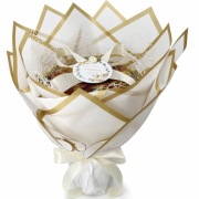 Bukiet na pierwszą komunię ze słodyczy żelki Haribo 