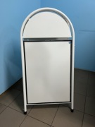 POTYKACZ STOJAK REKLAMOWY Stalowy 70x100