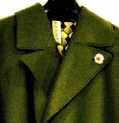 BALDESSARINI płaszcz XL 52 Reg Lana Vergine green zegna hugo armani prl