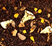 Zimowa herbata czarna grzaniec z pomarańczą 