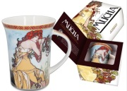 Kubek A Mucha Cztery pory roku Lato Carmani + gratis eko zapinka