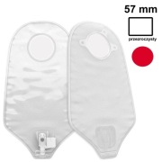 Worek Dwuczęściowy Urostomijny 401545 ConvaTec Natura AccuSeal 57mm
