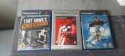 3 gry PS2 Tony Hawsk GT3 FIFA 2002 PS2