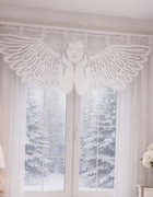 Firanka lambrekin anioł 130 x67cm 