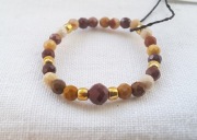 Pierścionek elastyczny Mokait rękodzieło 