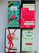 4 miniaturki perfum