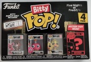 Zestaw Funko Pop Bitty Pop FNAF Five Nights at Freddy 4 pack Foxy Chica