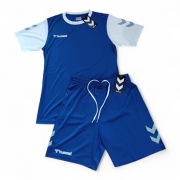 Zestaw piłkarski, sportowy - koszulka oraz spodenki, unisex, Hummel S