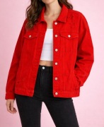 Jeansowa kurtka oversize Zara