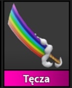 rainbow (knife) teczowy nóż roblox murder mystery 2
