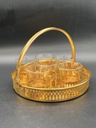 Scandia Guld zestaw do grzańca, grzanego wina, glögg, Szwecja vintage