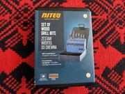 Niteo Zestaw Wierteł do Drewna - 18 szt.