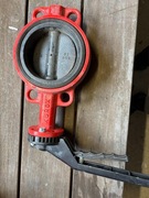 Przepustnica międzykołnierzowa z dźwignią, PN16 XUROX DN 125 - 2 sztuki 