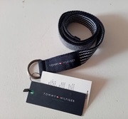 Pasek chłopięcy Tommy granat, biały