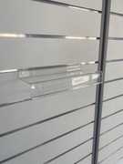 Półka z plexi kompatybilna z systemem Spacewall