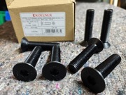 Śruba imbusowa stożkowa M16x70 DIN7991 10.9 czarna pełny gwint  50szt