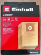 Oryginalne worki odkurzacz Einhell TC-VC 1812 S, TC-VC 1815 S, 5 szt. nowe