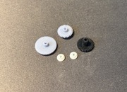 Zębatki i stopery do DIORA MDS 502 506 702 706 - komplet