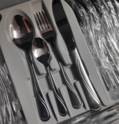 Komplet sztućce połysk Gerhoff 72 el outlet