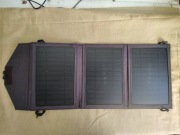 Panel słoneczny turystyczny rozkładany, bateria słoneczna