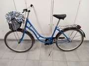 Rower miejski retro 26'' Uniwersal niebieski
