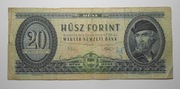 Stary banknot 20 Forint Węgry