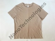 koszulka t-shirt H&M Regular Fit - brązowa