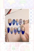 Press on nails / tipsy – ręcznie robione