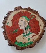Podstawka pod kubek Plaster drewna batman poison ivy podstawka obraz komiks