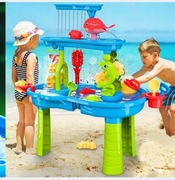 Stolik Wodny Piaskownica  Zabawki Do Piasku,Wody .