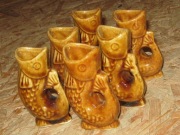 Kieliszki rybki szt.6