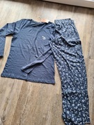 Nowa piżama bawełna Esmara rozm S w kwiaty granatowa 