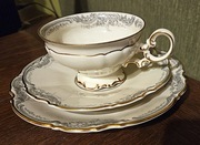 Hutschenreuther Selb Bawaria. trio , Sygn.: 1939-1965, stan bdb.