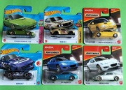 Hot wheels/Matchbox - 6 x Mazda
