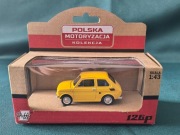Model FIAT 126p „Maluch” żółty Daffi 1:43 - Kolekcja PRL Polska Motoryzacja