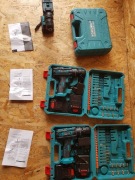 Wkrętarka AKUMULATOROWA Wiertarka UDAR 2x 2Ah 18v