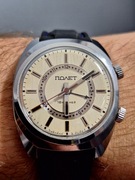 Poljot alarm budzik sygnał 18jewels chrom