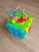 Zabawka edukacyjna kostka sorter 6 w 1 labirynt 
