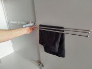 IKEA UCHWYT na spodnie lub ręczniki GARDEROBA