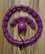 Odchudzające Hula Hop z odważnikiem