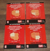 FAKT Mapa drogowa Polski  Część 1,2,3,4 Rok 2005
