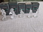 Goebel crystal collection pięć figurek kolekcjonerskich 