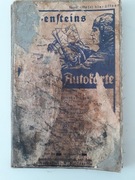 Niemiecka Mapa Samochodowa 1930r - Polska NE