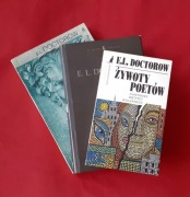 Księga Daniela + Żywoty poetów + Rezerwuar / E.I. Doctorow (stan db+)