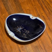 Luksusowa Popielniczka Weimar Porzellan - Echt Weimar Kobalt - Wzór Astor